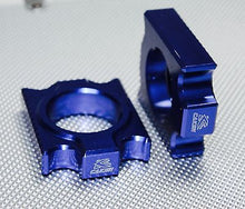 Load image into Gallery viewer, Yamaha CNC rear axle blocks chain adjuster YZF 250-450  2010-2016