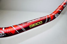 Load image into Gallery viewer, 1 1/8&quot; 28 mm Handlebars Tapered MX  off road dirtbike  GEICO HONDA Red