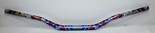Load image into Gallery viewer, 1 1/8&quot;, 28 mm Handlebars Tapered MX  off road dirtbike GEICO Yamaha Blue