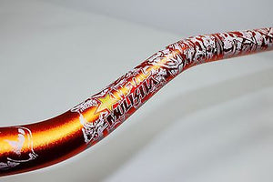 1 1/8",28 mm Handlebars Tapered MX  off road dirtbike  Metal Mulisha- KTM ORANGE