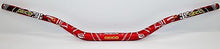 Load image into Gallery viewer, 1 1/8&quot; 28 mm Handlebars Tapered MX  off road dirtbike  GEICO HONDA Red