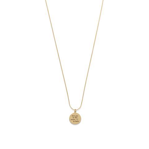 14 Karat Gold Plated 