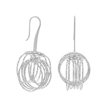 Load image into Gallery viewer, 3D Orbital Ring Earrings