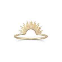 Load image into Gallery viewer, 14 Karat Gold Plated Sunset Ring
