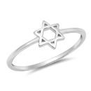 Star of David Silver Ring