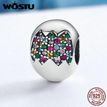 Load image into Gallery viewer, 925 Sterling Silver Easter Egg Beads