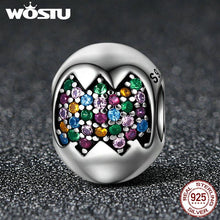Load image into Gallery viewer, 925 Sterling Silver Easter Egg Beads