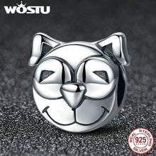 Load image into Gallery viewer, 925 Sterling Silver Funny Dog Beads