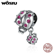 Load image into Gallery viewer, 925 Sterling Silver Ladybugs Beads
