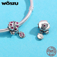 Load image into Gallery viewer, 925 Sterling Silver Ladybugs Beads