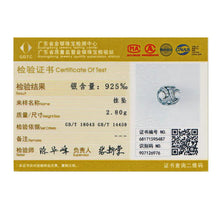 Load image into Gallery viewer, WOSTU Pure 925 Sterling Silver Luminous Love Knot Charm Beads Fit Original wst Bracelet Jewelry Gift Your Bestie CRC119