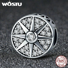 Load image into Gallery viewer, WOSTU Real 925 Sterling Silver The Radiance of Sun Beads Fit Original WST Charm Bracelet Fine Jewelry Gift CQC212