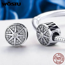 Load image into Gallery viewer, WOSTU Real 925 Sterling Silver The Radiance of Sun Beads Fit Original WST Charm Bracelet Fine Jewelry Gift CQC212