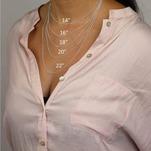Load image into Gallery viewer, 3 Initial Key Monogram Necklace