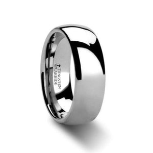 DOMINUS Domed Tungsten Carbide Ring - 8MM