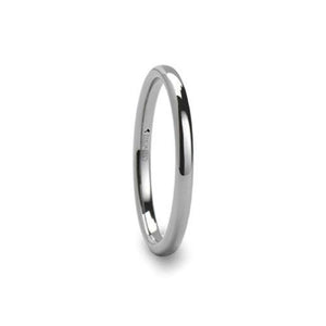 DOMINUS Domed Tungsten Carbide Ring - 2MM