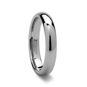DOMINUS Domed Tungsten Carbide Ring - 4mm